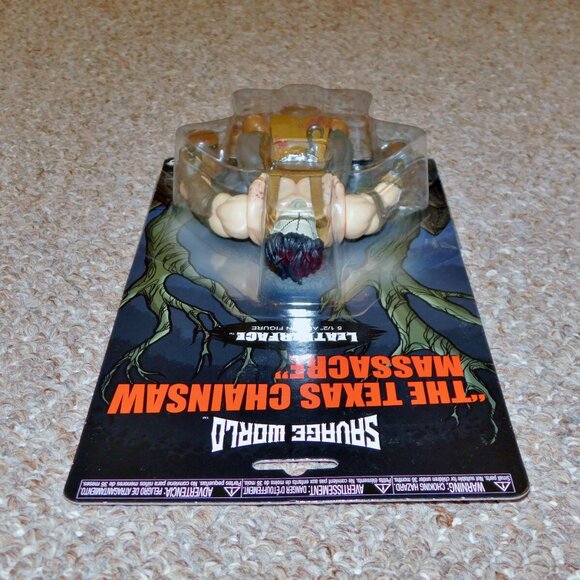 2018 Funko Savage World Horror Texas Chainsaw Massacre Leatherface MOC Brand New - Picture 8 of 8